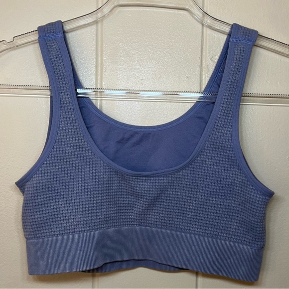 SOLD Victoria Secret PINK Cute & Comfy Light Purple/Blueish Bra Size Medium - Picture 4 of 6